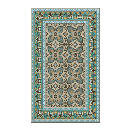 Tapis Vinyle BELLA B1 - Beija Flor