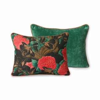 COUSSIN DORIS FOR STITCHED CUSHION FLORAL 30X40 HK LIVING