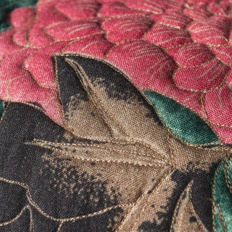COUSSIN DORIS FOR STITCHED CUSHION FLORAL 30X40 - HK LIVING