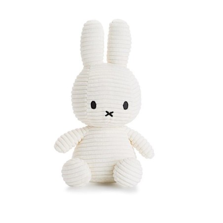 MIFFY VELOURS COTELE 23CM Blanc - Miffy