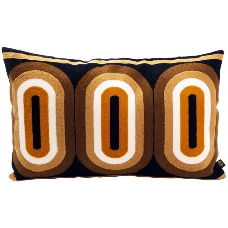 Coussin en coton brodé BRAY - Harmony - Haomy