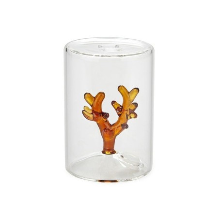 Carafe Atlantis En Verre Borosilicate Violet - 1,3 L - Faite à La Main - Design Coquillage - Idée Cadeau Déco Marine