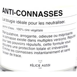 Bougie ANTI-CONNASSES - FELICIE AUSSI