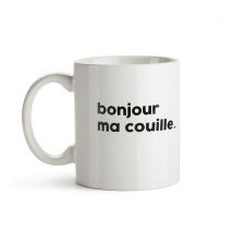 Mug BONJOUR MA COUILLE - FELICIE AUSSI