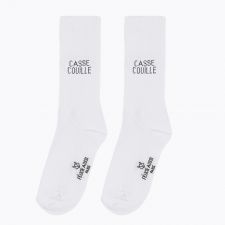 Chaussettes blanches CASSE-COUILLE 40/45 - FELICIE AUSSI