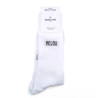  Chaussettes blanches RELOU 40/45 FELICIE AUSSI 