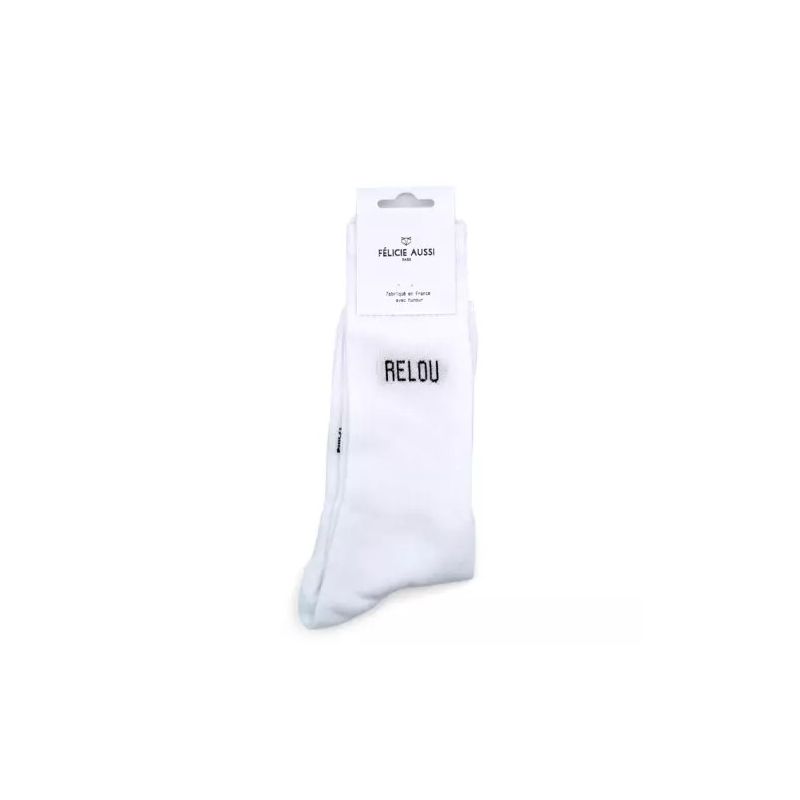 Chaussettes blanches RELOU 36/40 - FELICIE AUSSI
