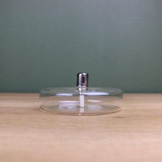 Lampe à huile en verre TEA - Taille M D.11 cm