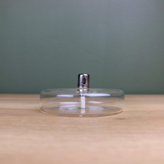 Lampe à huile en verre TEA - Taille M D.11 cm BAZAR DELUXE