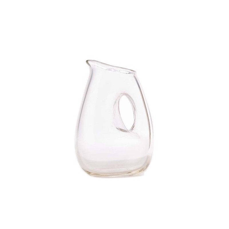 Carafe With Hole Transparent - Pols Potten