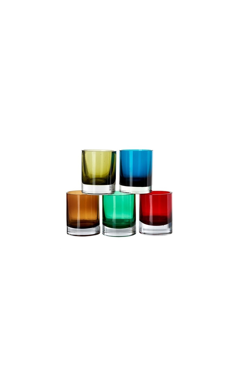 Photophore Boltze Sabena - Verre Laqué Rouge, 7 Cm, Pour Bougie Chauffe-plat