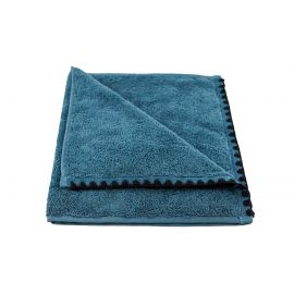 Drap de bain ISSEY BLEU STONE 90X140 CM - Harmony - Haomy