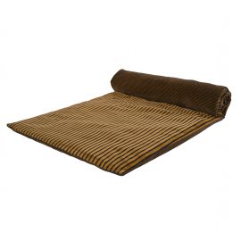 Edredon velours SYDNEY 85x200 GOLD - Harmony - Haomy