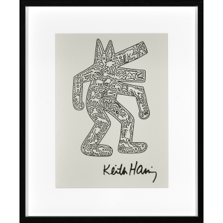 TABLEAUKEITH HARING LOUP 50 X 60 CM
