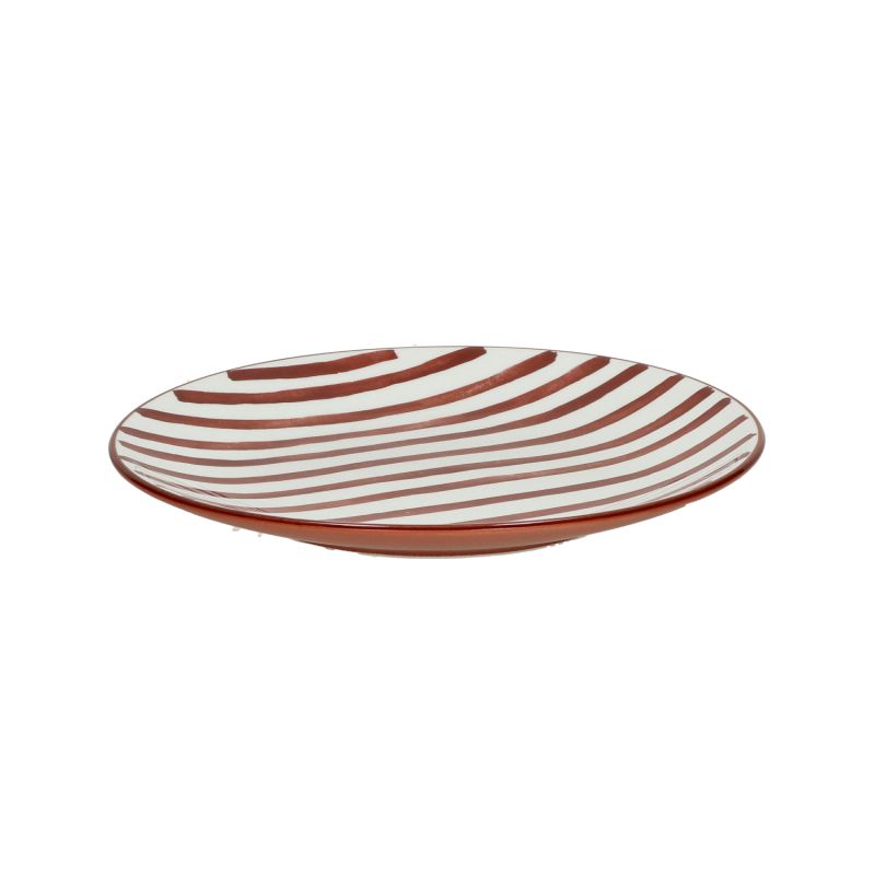 MYKONOS - assiette à dessert - porcelaine - DIA 20,3 x H 2 cm - Pomax