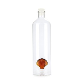 Bouteille carafe Coquillage/ Shell Ambre 1.2 L