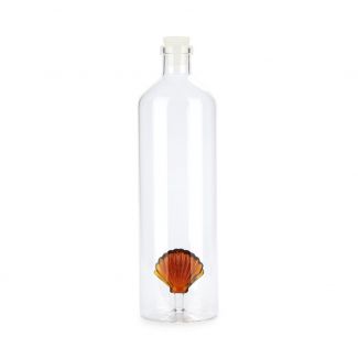  Bouteille carafe Coquillage/ Shell Ambre 1.2 L BALVI 