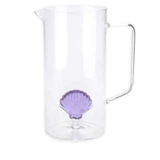 Carafe Coquillage/ Shell lilas 1,3L