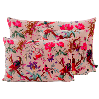 Coussin velours Birdy Pétale