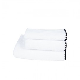 SERVIETTE DE BAIN ISSEY BLANC 70X130 cm - Harmony - Haomy