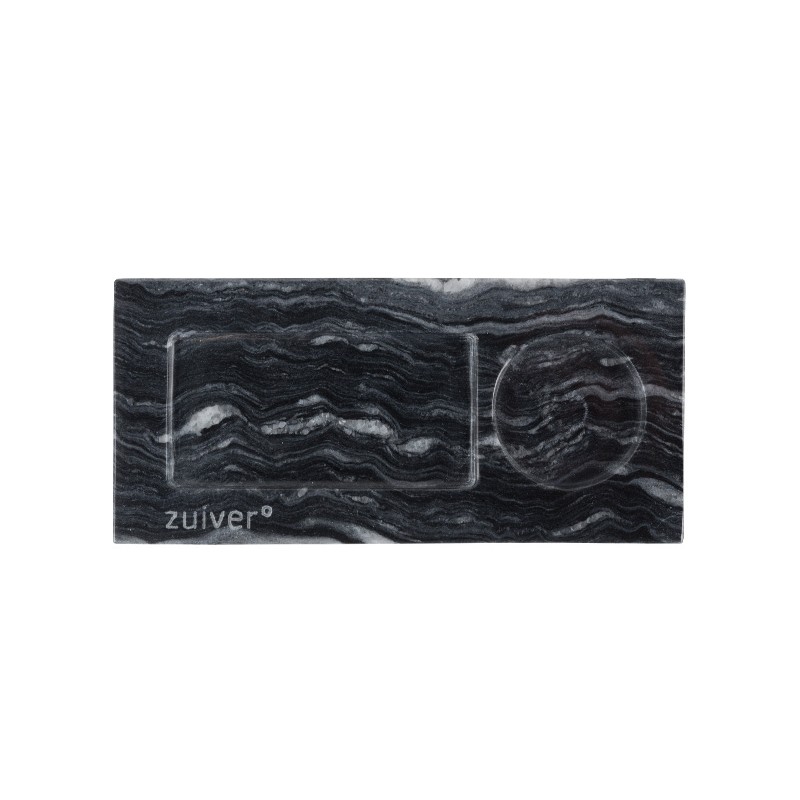 PLATEAU TRAY MARBLE GREY - Zuiver