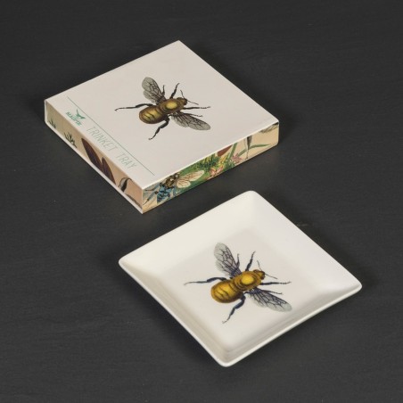 PLATEAU TRINKET TRAY ABEILLE 13X13CM - CUBIC