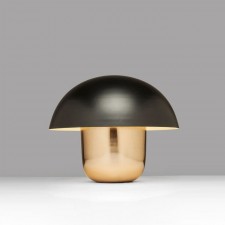 LAMPE DE TABLE MUSHROOM CUIVRE/NOIR
