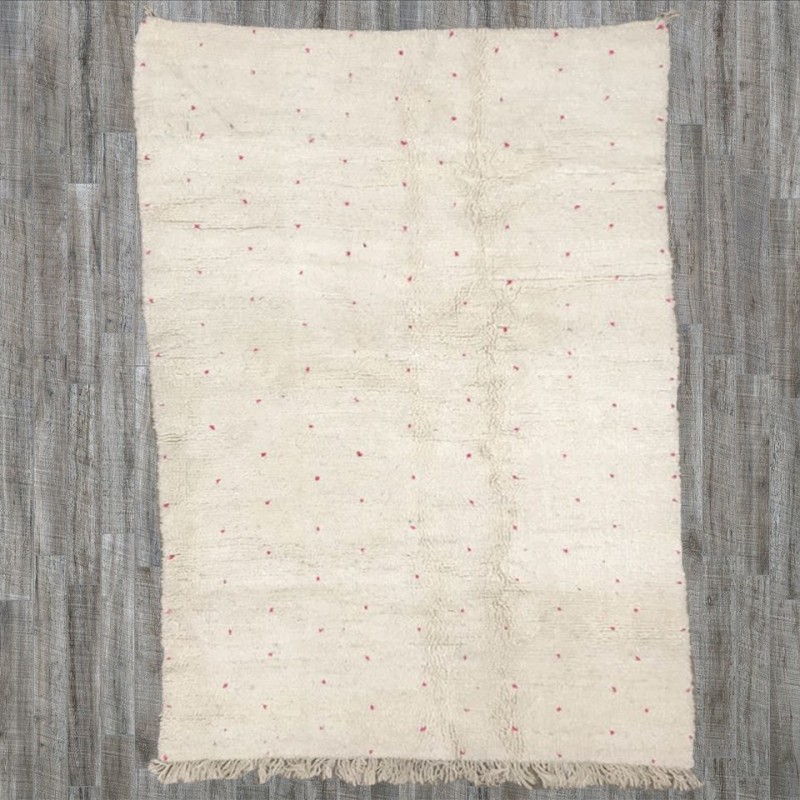 TAPIS BENIOUARAIN 153X245 PLUMETIS ROSE PR TAPIS BENIOUARAIN 153X245 PLUMETIS ROSE PR - Tapis Beni Ouarain