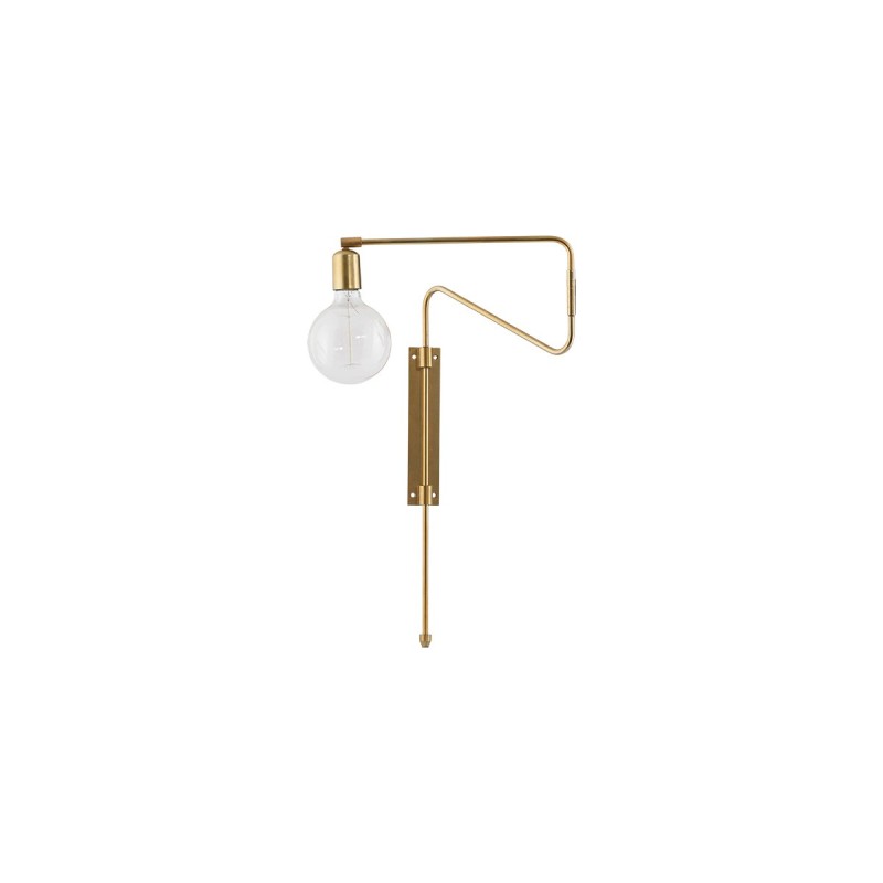 APPLIQUE SWING BRASS LAITON L 35CM APPLIQUE SWING BRASS LAITON L 35CM - HOUSE DOCTOR