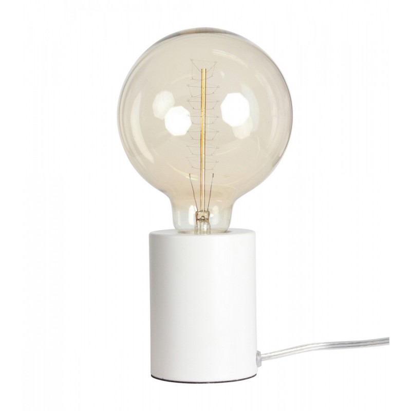 LAMPE TACTILE BLANCHE MATE D:7.5 H.9.5 - Opjet
