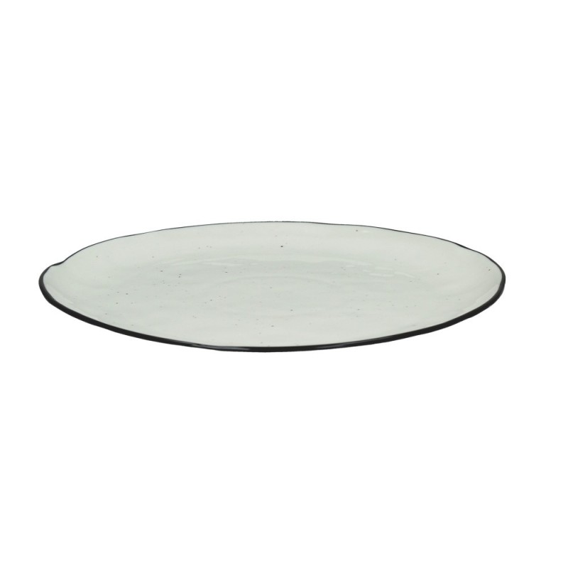 ASSIETTE PLATE BASIL PORCELAINE D26 ASSIETTE PLATE BASIL PORCELAINE D26 - Pomax