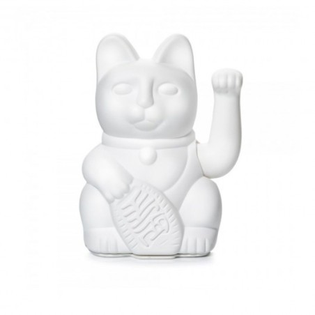 CHAT PORTE-BONHEUR BLANC - DONKEY
