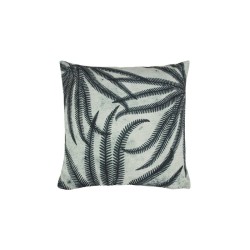  COUSSIN IMPRIME FERNS NOIR ET BLANC 45X45 HK LIVING 
