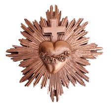 EX VOTO VITAL COEUR CUIVRE