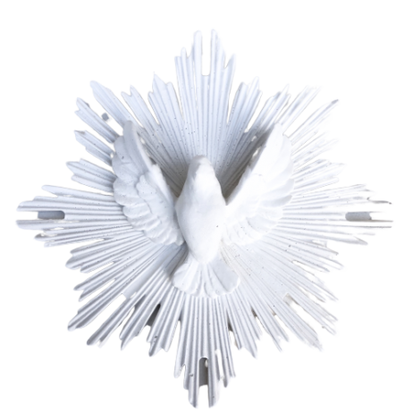 EX VOTO COLOMBE BLANCHE EX VOTO COLOMBE BLANCHE - J'ai vu la Vierge