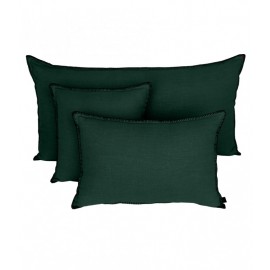 COUSSIN MANSA 45X45 MELEZE 100% LIN LAVE - Harmony - Haomy