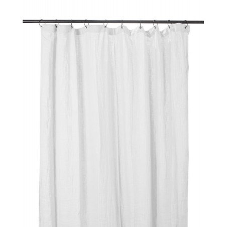 RIDEAUX COTON DILI 120X280 BLANC - Harmony - Haomy