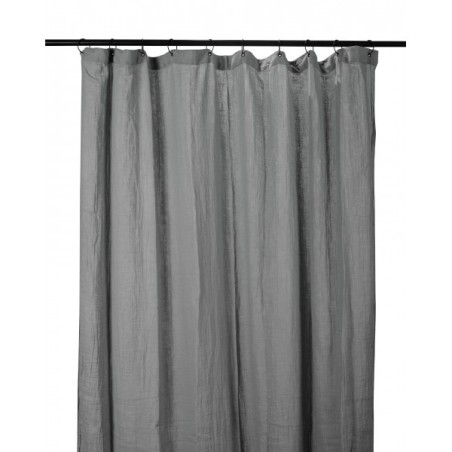 RIDEAUX COTON DILI 120X280 GRANIT - Harmony - Haomy