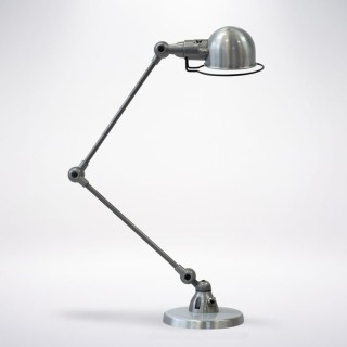 LAMPE A POSER SIGNAL SI333 2X30CM / ACIER BROSSE