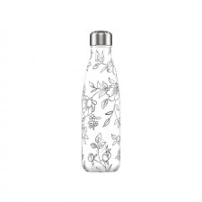 BOUTEILLE CHILLY'S 500ML LINE ART FLOWERS - CHILLY'S