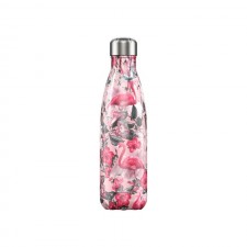 Bouteille isotherme inox 500ML TROPICAL/FLAMINGO