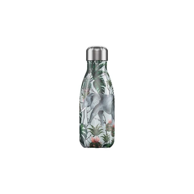 BOUTEILLE CHILLY'S 260ML TROPICAL/ELEPHANT BOUTEILLE CHILLY'S 260ML TROPICAL/ELEPHANT - CHILLY'S