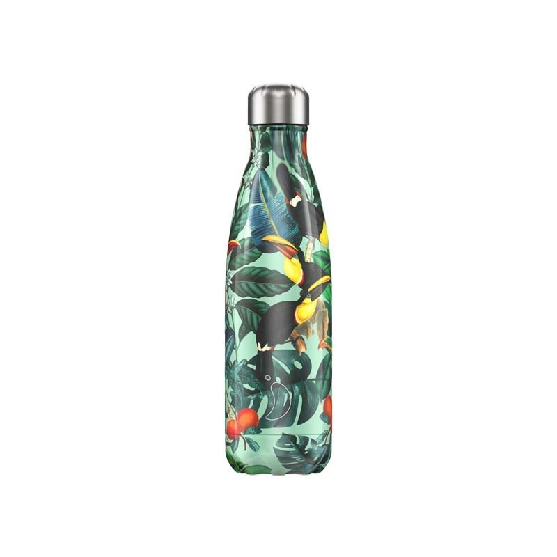 BOUTEILLE CHILLY'S 500ML TROPICAL TOUCAN BOUTEILLE CHILLY'S 500ML TROPICAL TOUCAN - CHILLY'S