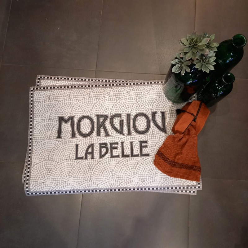 TAPIS RECT BEAUMONT 66X99 CALANQUES TAPIS RECT BEAUMONT 66X99 CALANQUES - Pôdevache