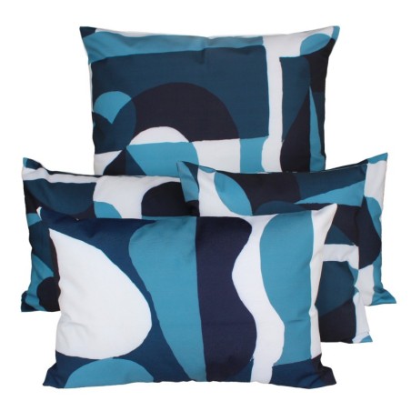 COUSSIN D'EXTERIEUR TULUM CREPUSCULE - Harmony Textile