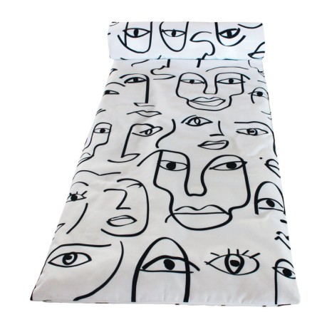 Matelas bain de soleil 70X190 DAKHLA IVOIRE - Harmony Textile