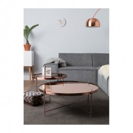 TABLE CUPID XXL COPPER 82.5X35 - Zuiver
