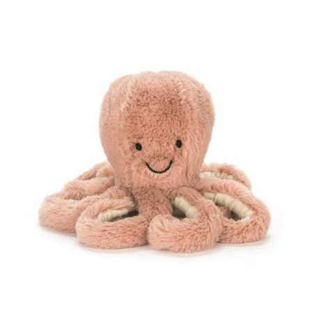 Peluche ODELL BEBE PIEUVRE ROSE