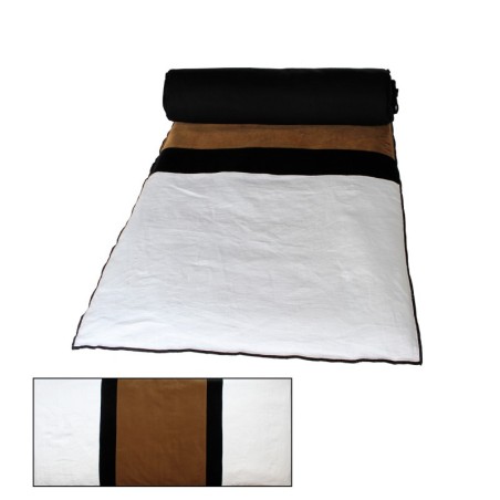 Edredon velours Mumbai 85X200 - Harmony - Haomy