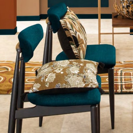 Coussin lin Kurti Café - Harmony Textile